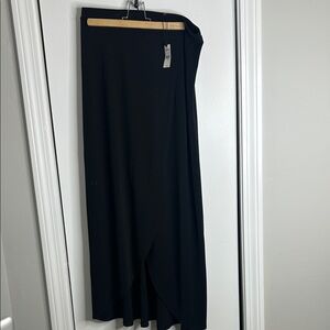 NWT Express Black Long Women's Skirtwith high slit